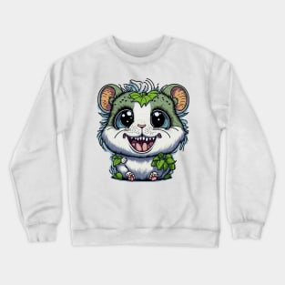 Kawaii Hamster Monster Crewneck Sweatshirt